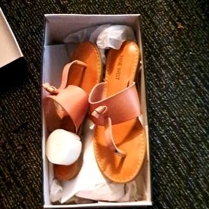 Nine west sandals size 5 1/2